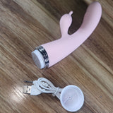 Consolador Vibrador De Clítoris Estimulador Punto G Conejo  OMC-322