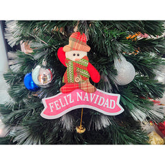 Adorno Feliz Navidad colgante  - 2022