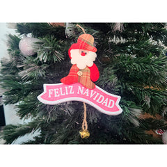 Adorno Feliz Navidad colgante  - 2022