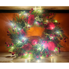 Coronas navideñas con Luz - YH14-21052  2010