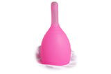 Copa menstrual reutilizable 100 % menstrual cup con válvula – drenable