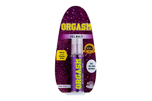 Lubricante Multiorgásmico Gel Clitorial Estimulante - Orgasm 15g