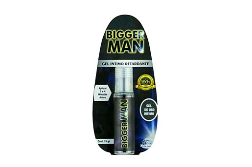 Retardante y Lubricante Para Hombre - Bigger Man 15gr