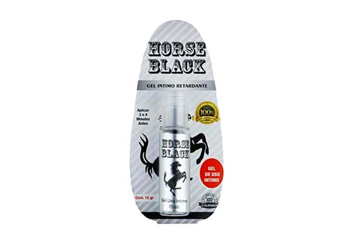 Retardante y Lubricante Para Hombre - Horse Black 15gr