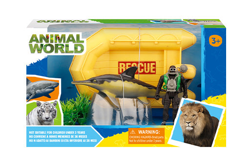 Set De Rescate Marino Animal World