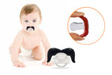 Chupo de entretención para bebé bigote, mostacho