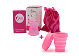 Copa Menstrual Aneer + Vaso Estirilizador