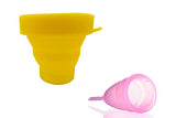 Vaso Esterilizador de copa menstrual + Copa Menstrual